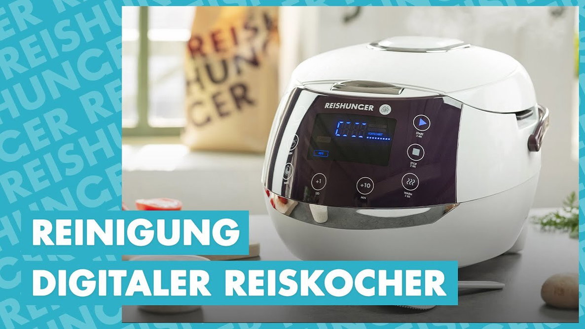Reinigung des Digitalen Reiskochers | Reishunger erklärt